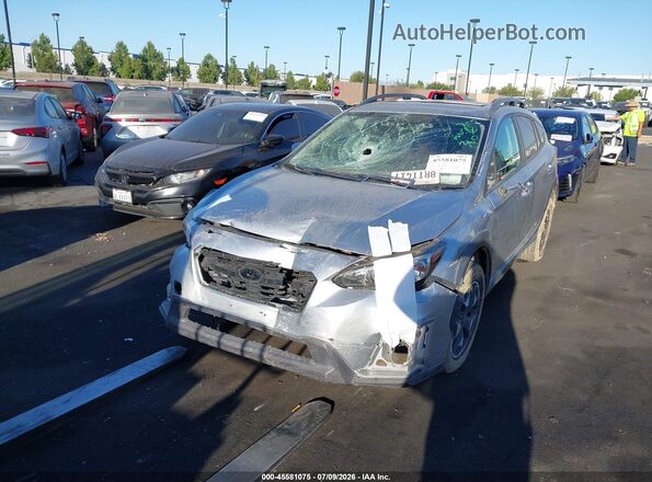 JF2GTAECXLH249654 2020 SUBARU CROSSTREK Silver Vista frontal