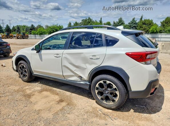 JF2GTAECXM8304735 2021 SUBARU CROSSTREK Белый Задняя левая четверть