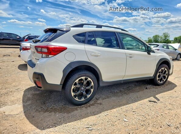 JF2GTAECXM8304735 2021 SUBARU CROSSTREK Белый Задняя правая четверть