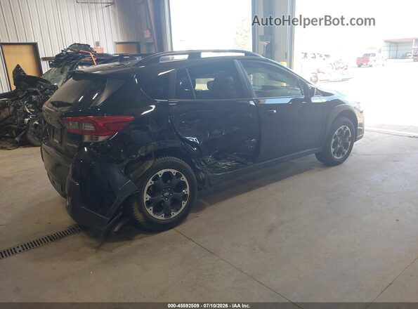 JF2GTAECXN8201512 2022 SUBARU CROSSTREK Black უკანა მარჯვენა