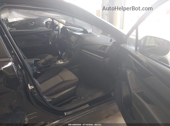 JF2GTAECXN8201512 2022 SUBARU CROSSTREK Black წინა სალონის ხედი