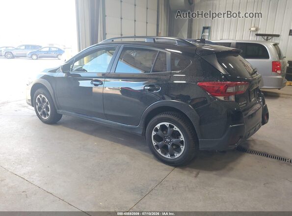 JF2GTAECXN8201512 2022 SUBARU CROSSTREK Black უკანა მარცხენა