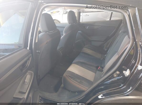 JF2GTAECXN8201512 2022 SUBARU CROSSTREK Black VIN კოდის სტიკერის ხედი