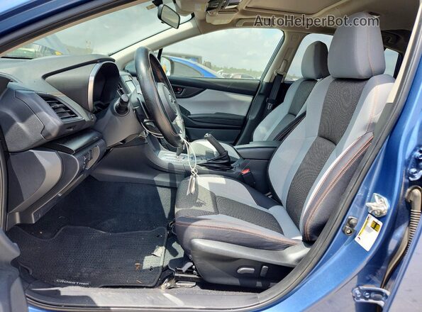 JF2GTAECXPH245433 2023 SUBARU CROSSTREK Blue Vista interior delantera