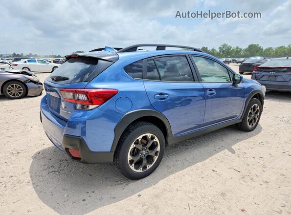 JF2GTAECXPH245433 2023 SUBARU CROSSTREK Blue Trasero derecho
