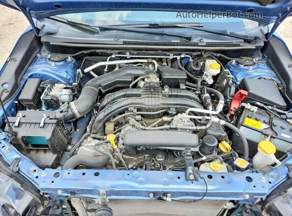 JF2GTAECXPH245433 2023 SUBARU CROSSTREK Blue Vista del compartimento del motor