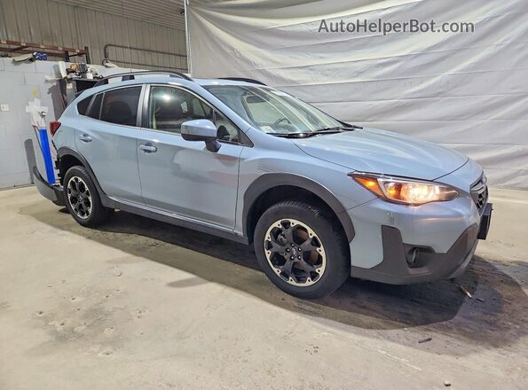 JF2GTAECXPH312046 2023 SUBARU CROSSTREK Синий Передняя правая четверть