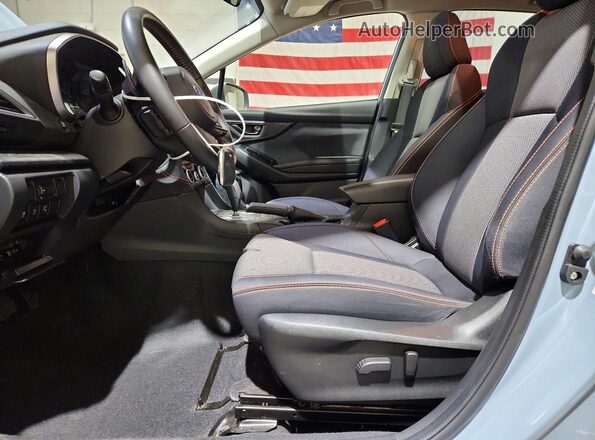 JF2GTAECXPH312046 2023 SUBARU CROSSTREK Синий Вид салона спереди