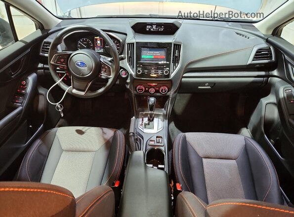 JF2GTAECXPH312046 2023 SUBARU CROSSTREK Синий Вид панели приборов
