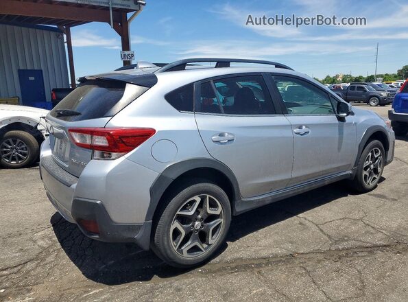 JF2GTAJC1JH313843 2018 SUBARU CROSSTREK Gray Rear right