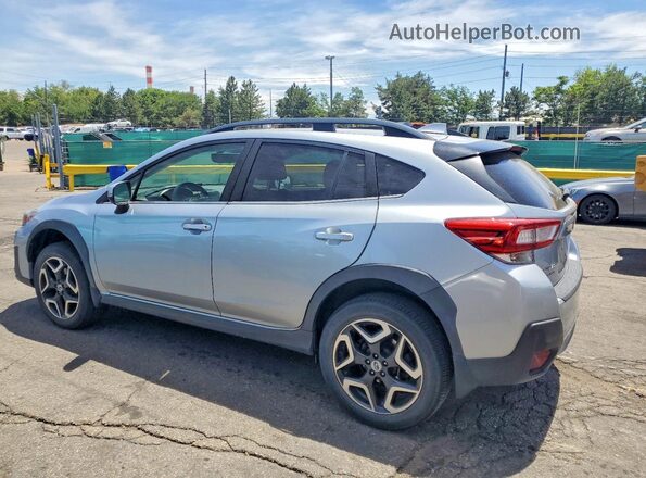 JF2GTAJC1JH313843 2018 SUBARU CROSSTREK Gray Rear left