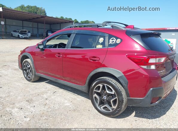 JF2GTAJC2JH229966 2018 SUBARU CROSSTREK Темно-бордовый Задняя левая четверть