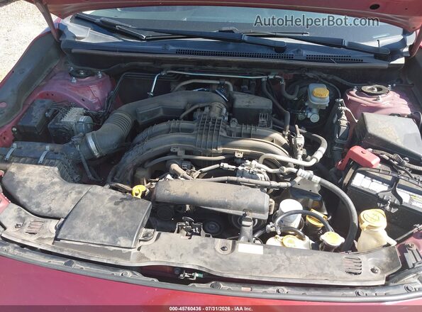JF2GTAJC2JH229966 2018 SUBARU CROSSTREK Темно-бордовый Вид сзади