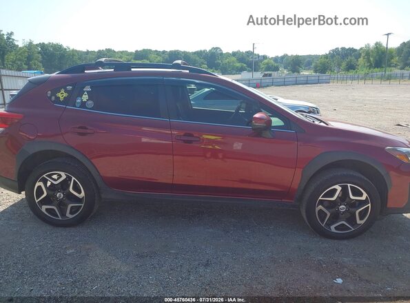 JF2GTAJC2JH229966 2018 SUBARU CROSSTREK Темно-бордовый Вид задней части салона