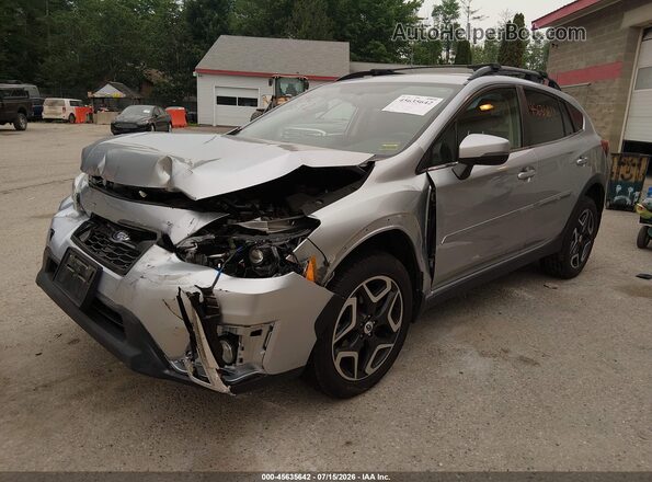 JF2GTAJC6JH316530 2018 SUBARU CROSSTREK Silver Przód lewy