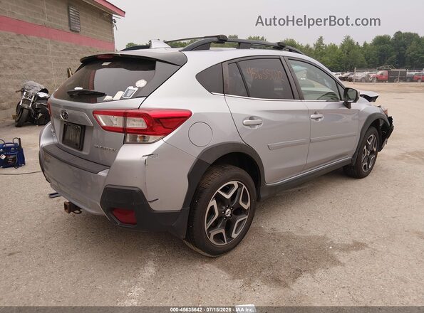 JF2GTAJC6JH316530 2018 SUBARU CROSSTREK Silver Tył prawy