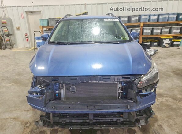 JF2GTAJC9JH254444 2018 SUBARU CROSSTREK Blue Front view