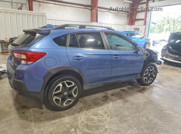 JF2GTAJC9JH254444 2018 SUBARU CROSSTREK Blue Rear right