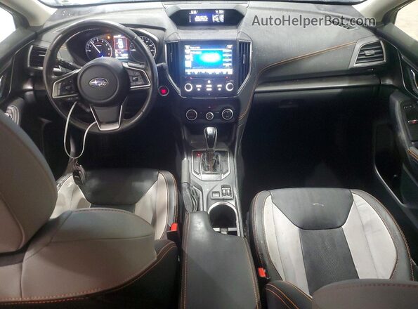 JF2GTAJC9JH254444 2018 SUBARU CROSSTREK Blue Dashboard view