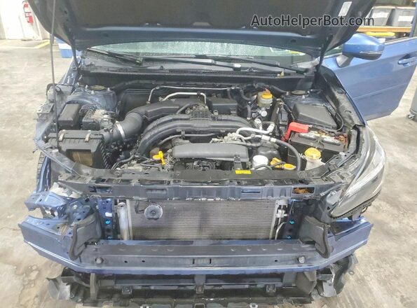 JF2GTAJC9JH254444 2018 SUBARU CROSSTREK Blue Rear interior view