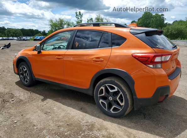 JF2GTALC0J8246035 2018 SUBARU CROSSTREK Orange Задня ліва чверть