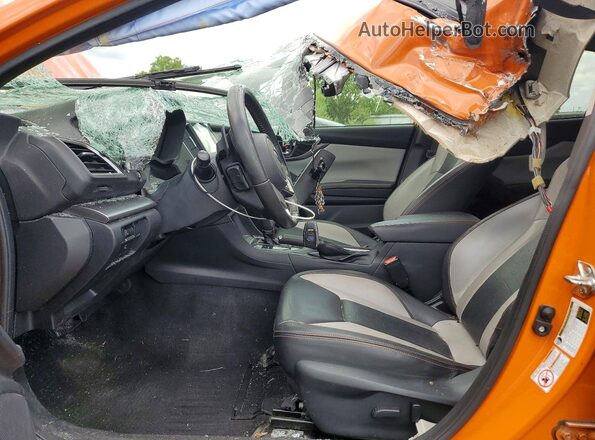 JF2GTALC0J8246035 2018 SUBARU CROSSTREK Orange Вид салону спереду