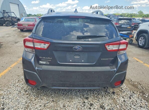 JF2GTALC2JH271745 2018 SUBARU CROSSTREK Gray Widok z tyłu