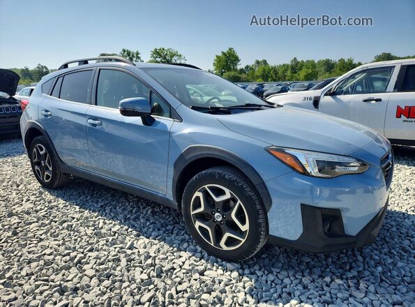 JF2GTALC5J8282853 2018 SUBARU CROSSTREK Blue Front right