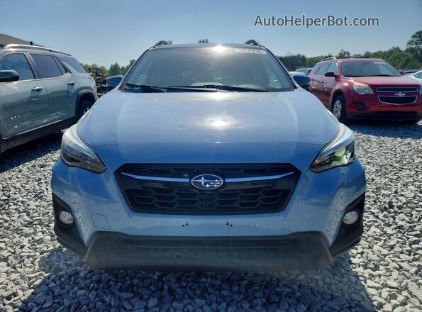 JF2GTALC5J8282853 2018 SUBARU CROSSTREK Blue Front view