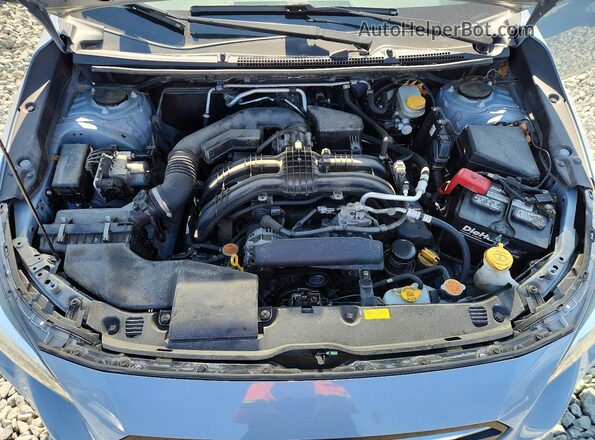 JF2GTALC5J8282853 2018 SUBARU CROSSTREK Blue Engine compartment view