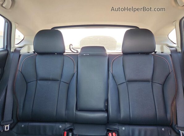 JF2GTALC5J8282853 2018 SUBARU CROSSTREK Blue Rear seats view