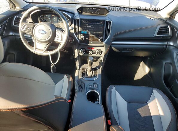 JF2GTALC5JH320808 2018 SUBARU CROSSTREK Blue Вид панелі приладів