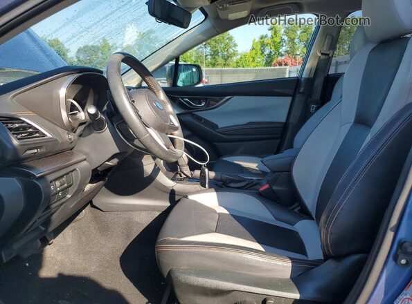 JF2GTALC5JH320808 2018 SUBARU CROSSTREK Blue Вид салону спереду
