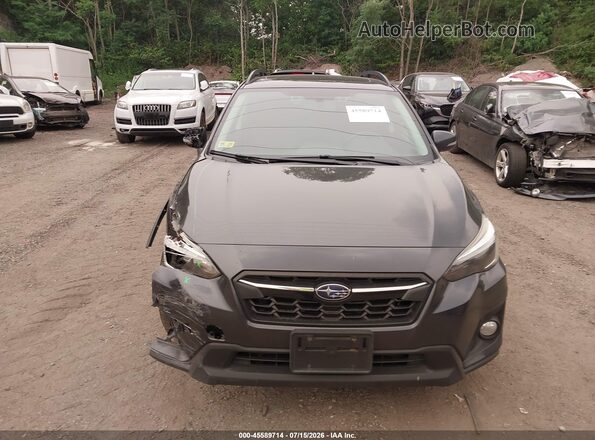 JF2GTALC9J8277915 2018 SUBARU CROSSTREK Black Instrument cluster view