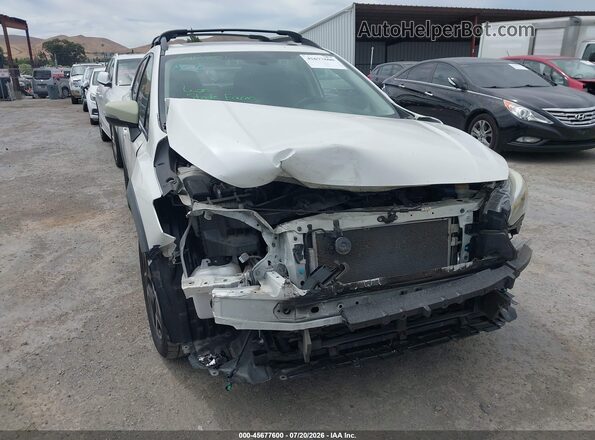 JF2GTALC9JH205368 2018 SUBARU CROSSTREK White Դիմացի տեսք