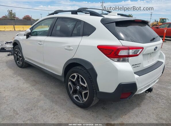 JF2GTALC9JH205368 2018 SUBARU CROSSTREK White Հետևի ձախ