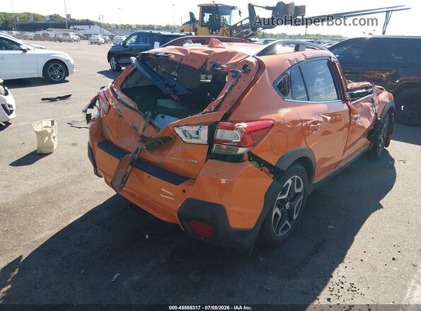 JF2GTALC9JH223708 2018 SUBARU CROSSTREK Orange Trasero derecho