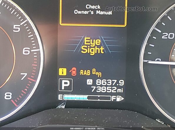 JF2GTALC9JH223708 2018 SUBARU CROSSTREK Orange 
