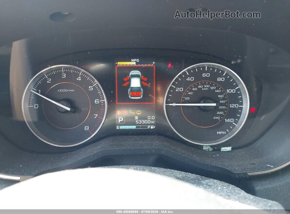 JF2GTALC9JH238564 2018 SUBARU CROSSTREK Blue Вид задніх сидінь