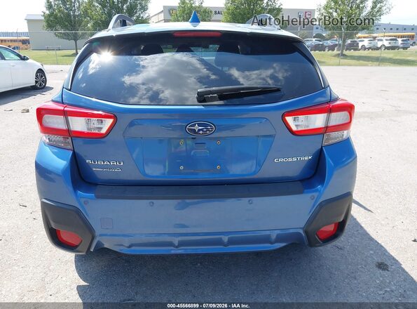JF2GTALC9JH238564 2018 SUBARU CROSSTREK Blue 