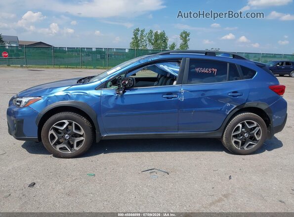 JF2GTALC9JH238564 2018 SUBARU CROSSTREK Blue Панорамний вид салону 360°