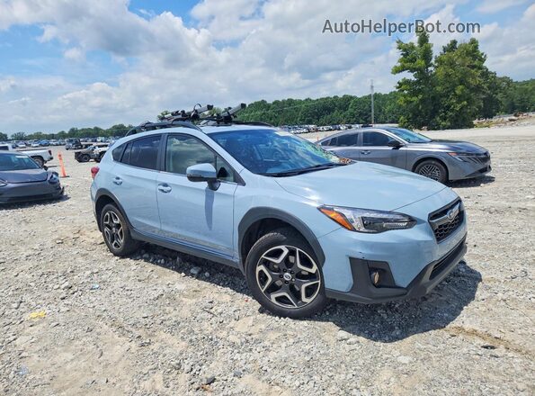 JF2GTALCXJH225080 2018 SUBARU CROSSTREK Blue Առջևի աջ