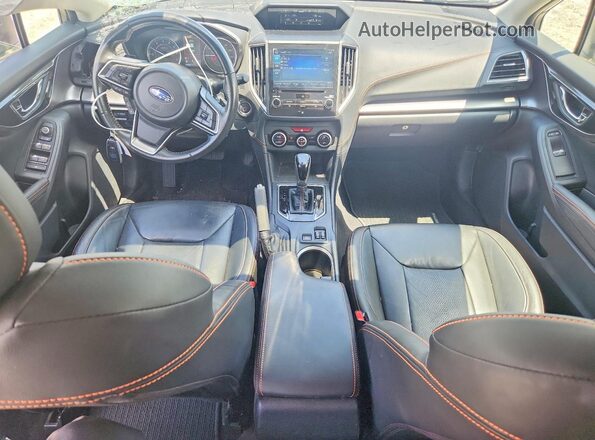 JF2GTALCXJH225080 2018 SUBARU CROSSTREK Blue Առջևի վահանակի տեսք