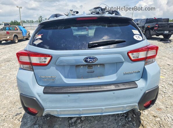 JF2GTALCXJH225080 2018 SUBARU CROSSTREK Blue Հետևի տեսք