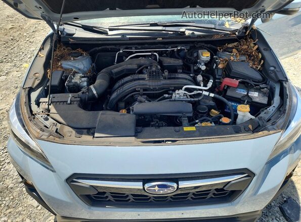 JF2GTALCXJH225080 2018 SUBARU CROSSTREK Blue Շարժիչի բաժամունքի տեսք