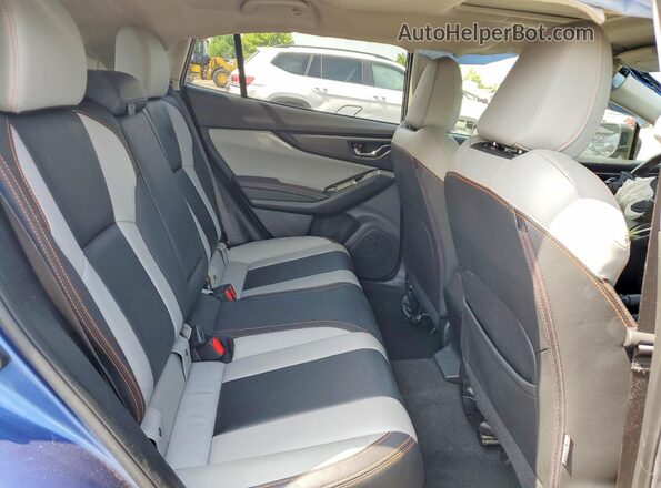 JF2GTAMC0K8225539 2019 SUBARU CROSSTREK Blue Widok wnętrza z tyłu