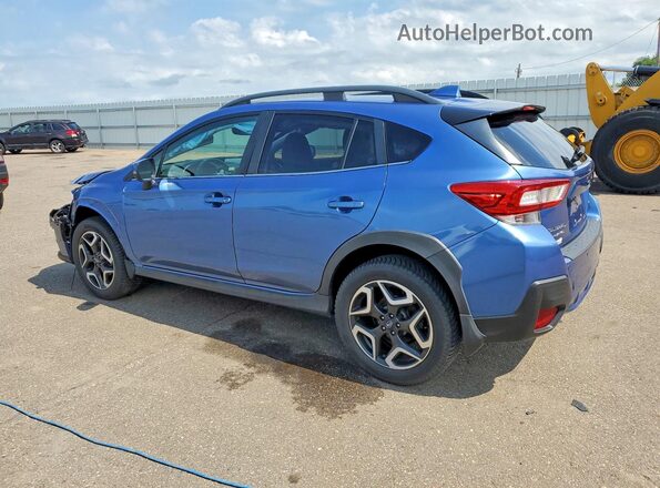 JF2GTAMC0K8225539 2019 SUBARU CROSSTREK Blue Tył lewy