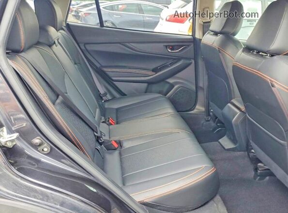 JF2GTAMC0K8363002 2019 SUBARU CROSSTREK Charcoal Հետևի նստատեղերի տեսք