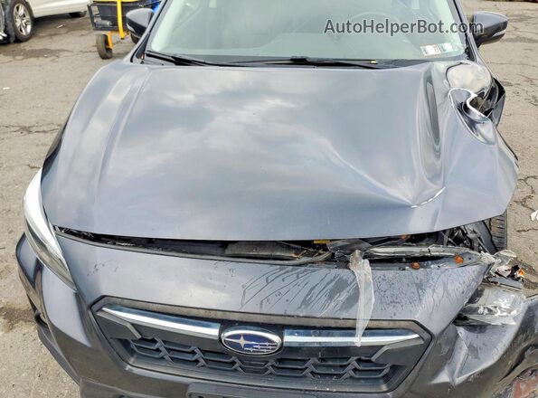 JF2GTAMC0K8363002 2019 SUBARU CROSSTREK Charcoal Սալոնի հետևի տեսք