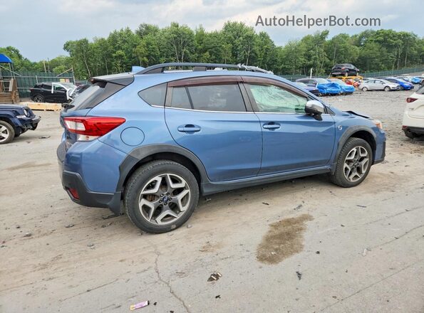 JF2GTAMC1J8292343 2018 SUBARU CROSSTREK Blue Tył prawy